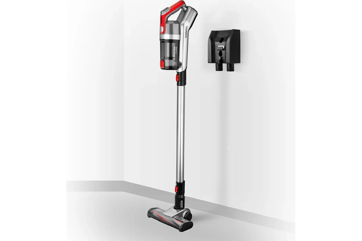 Пылесос вертикальный BRAYER BR4267, 2 в 1, 120Вт, DC мотор, 0,5л,бат.22,2В, турбощетка с LED, 45 мин