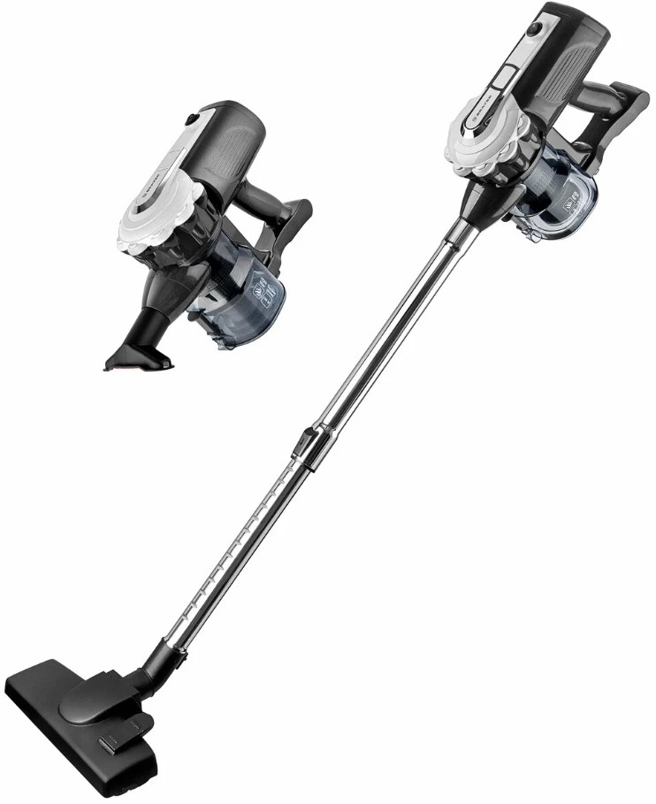 Пылесос вертикальный BRAYER BR4269 600Вт, всасывание 185 Вт, 0,8л, универсальная щётка, шнура 8 м