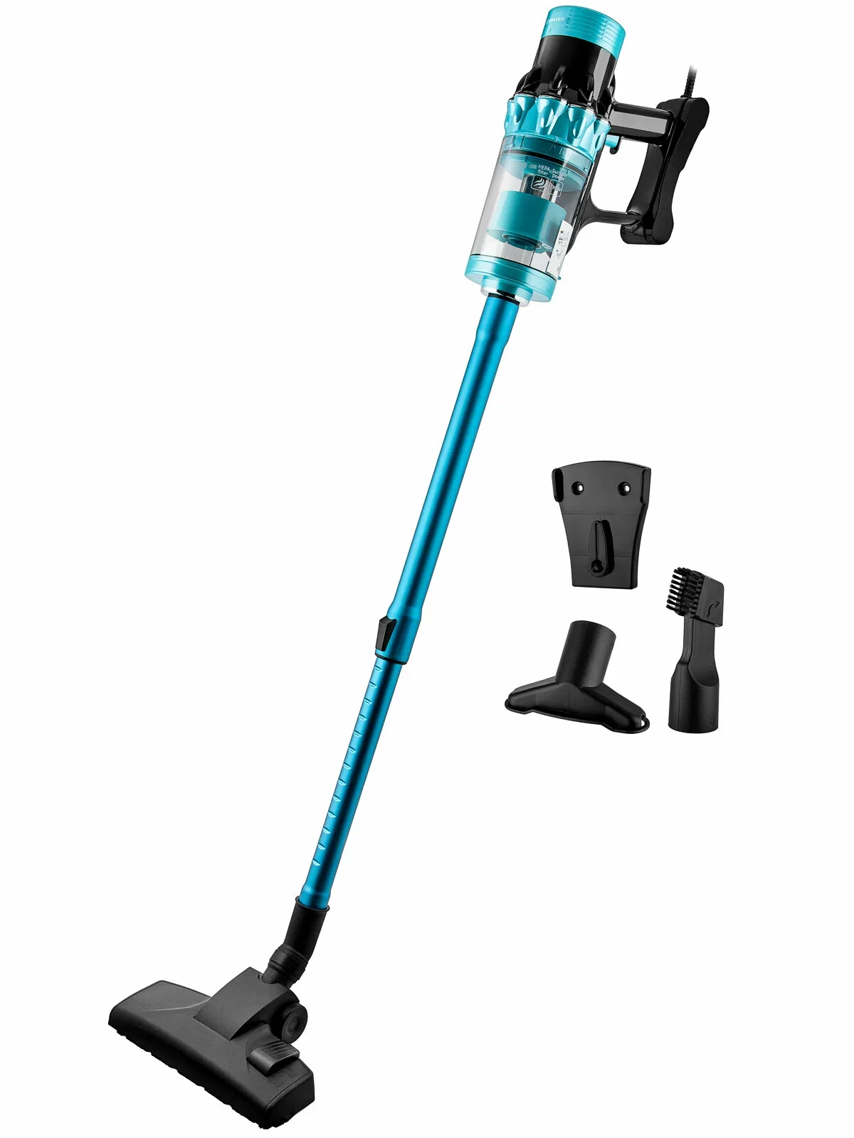 Пылесос вертикальный BRAYER BR4271, 600 Вт, всасыв 185 Вт, 0,8 л, труба 79 см