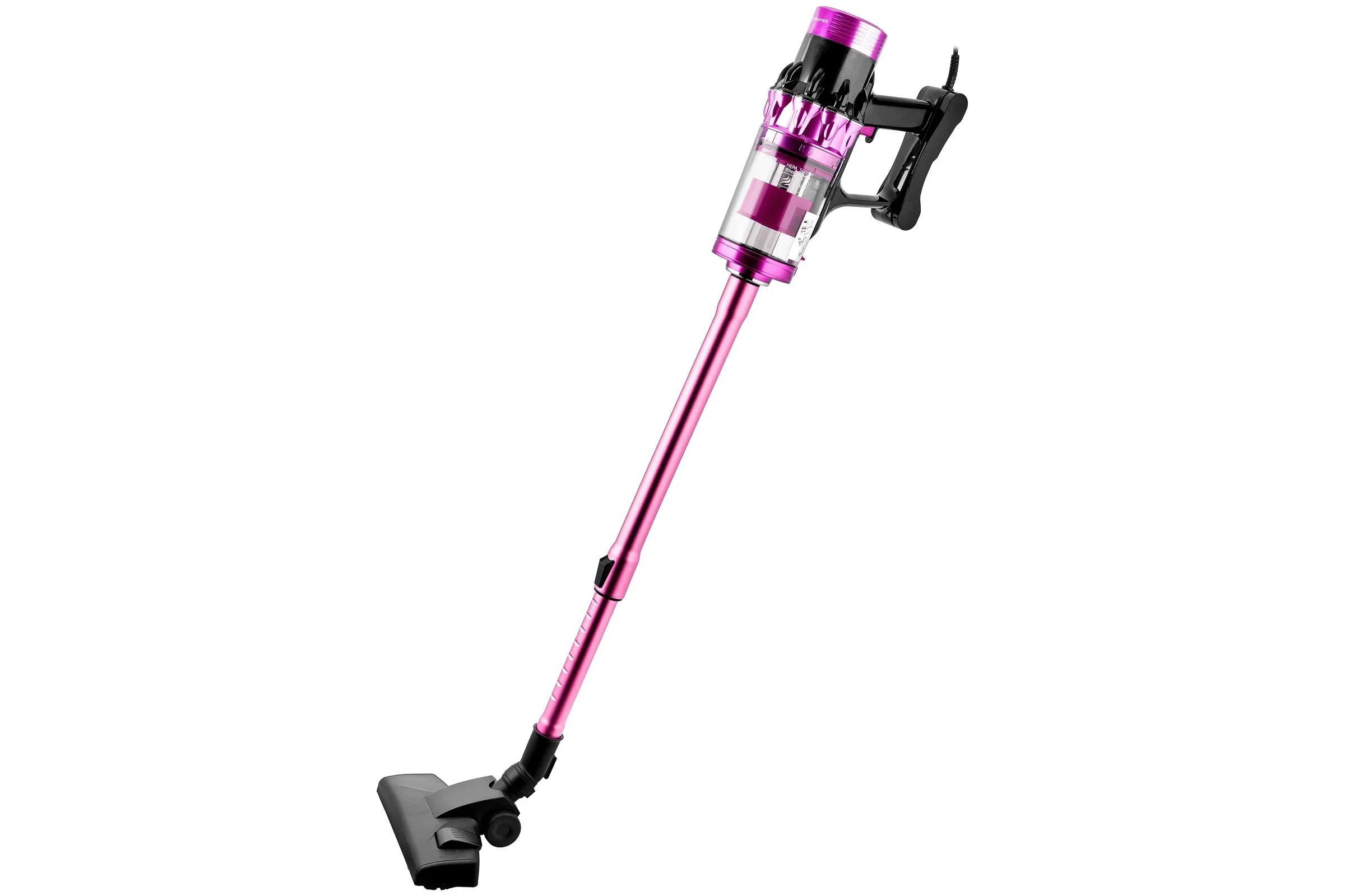 Пылесос вертикальный BRAYER BR4272, 600 Вт, всасыв 185 Вт, 0,8 л, труба 79 см