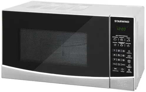 Микроволновая печь - СВЧ Starwind SMW3120 20л. 700 Вт, серебристый/черный