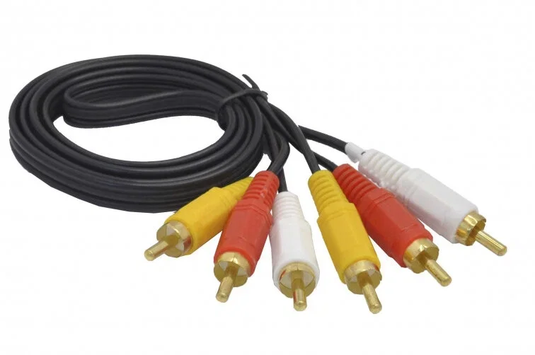 Шнур 3RCA-3RCA 1,0м