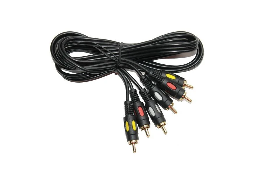 Шнур 3RCA-3RCA 1,2 / 1,5м