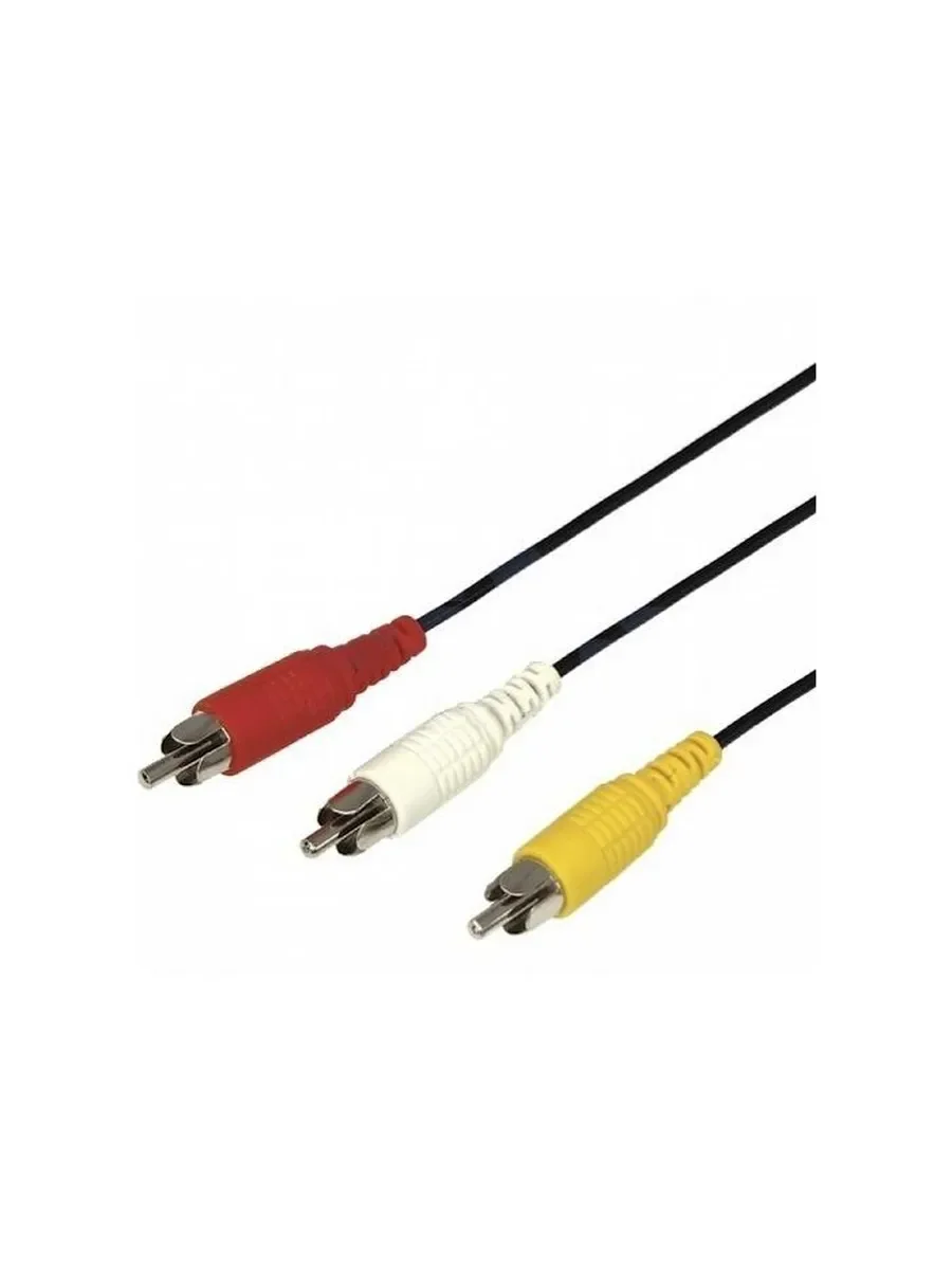 Шнур 3RCA-3RCA 1,2 / 1,5м