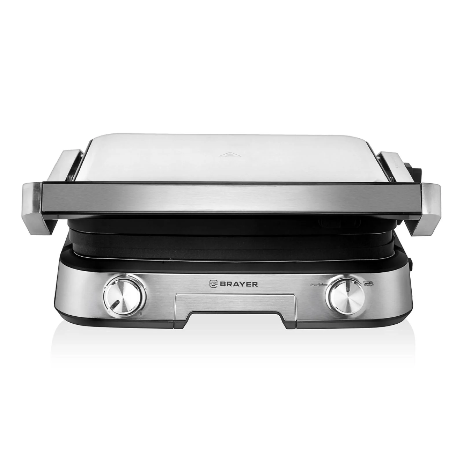 Гриль-пресс BRAYER BR2001 (2000 Вт, съем двухс., 31*26 см, регул высот, мет корп., поддон, 180)