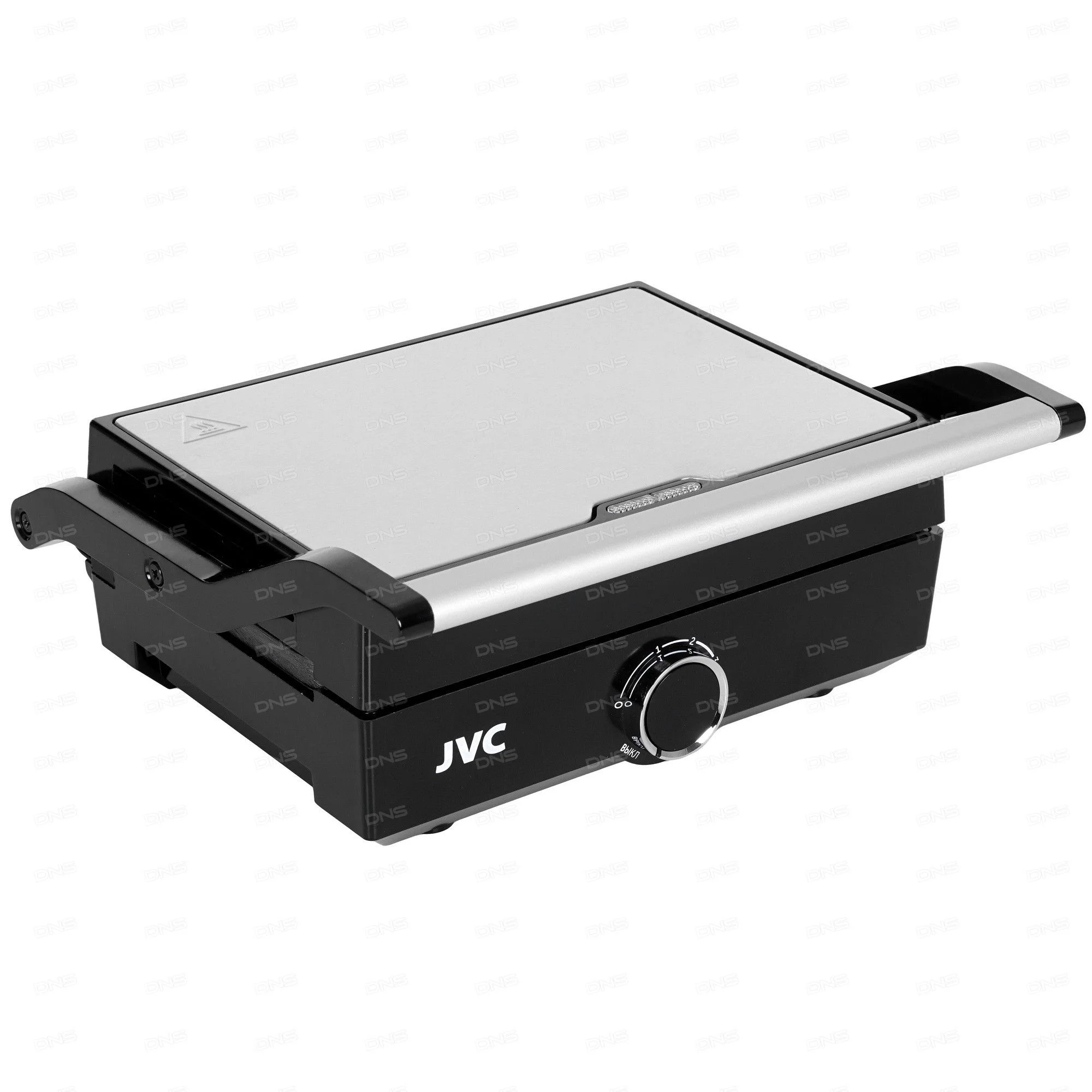Гриль-пресс JVC JK-GR205 1000Вт гриль, сэндвичница, вафельница, панели 22x13,2