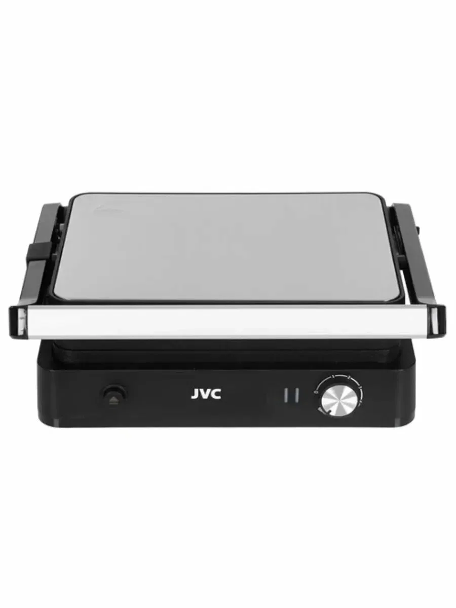 Гриль-пресс JVC JK-GR312, 2000 Вт, Размер панелей, см.28x23 индикация нагрева/работы