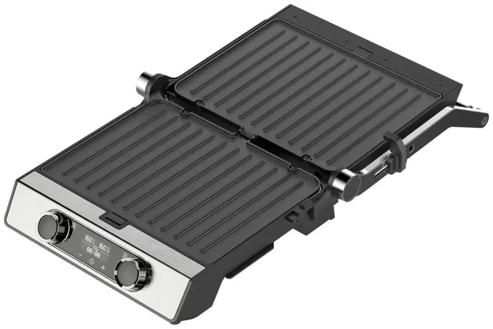 Гриль-пресс JVC JK-GR318 2200Вт, панели 30x23, дисплей