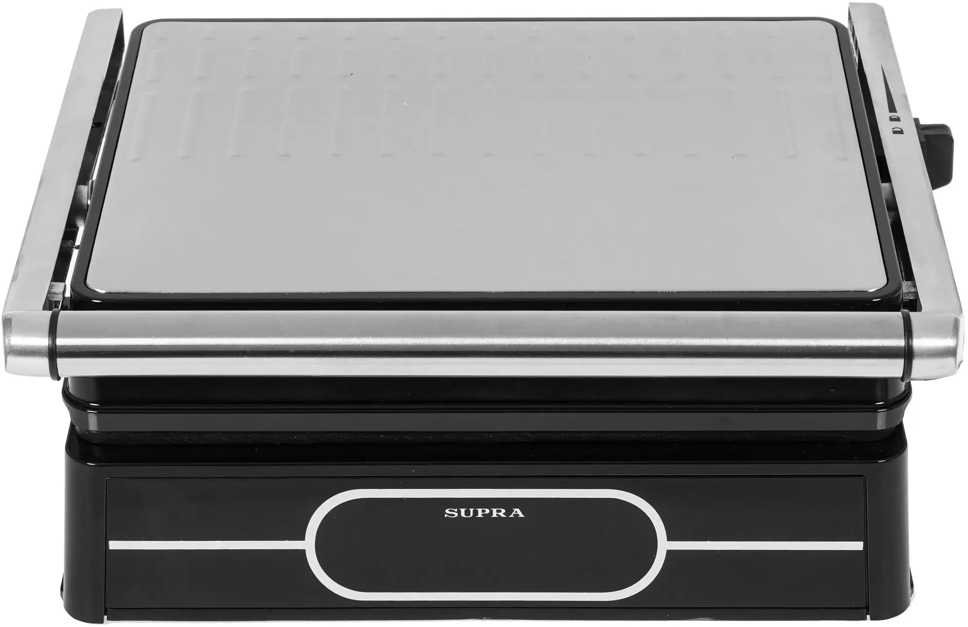 Гриль-пресс SUPRA GS-7410 Black (2000 Вт, 2 панели с  антипригарным покр.)