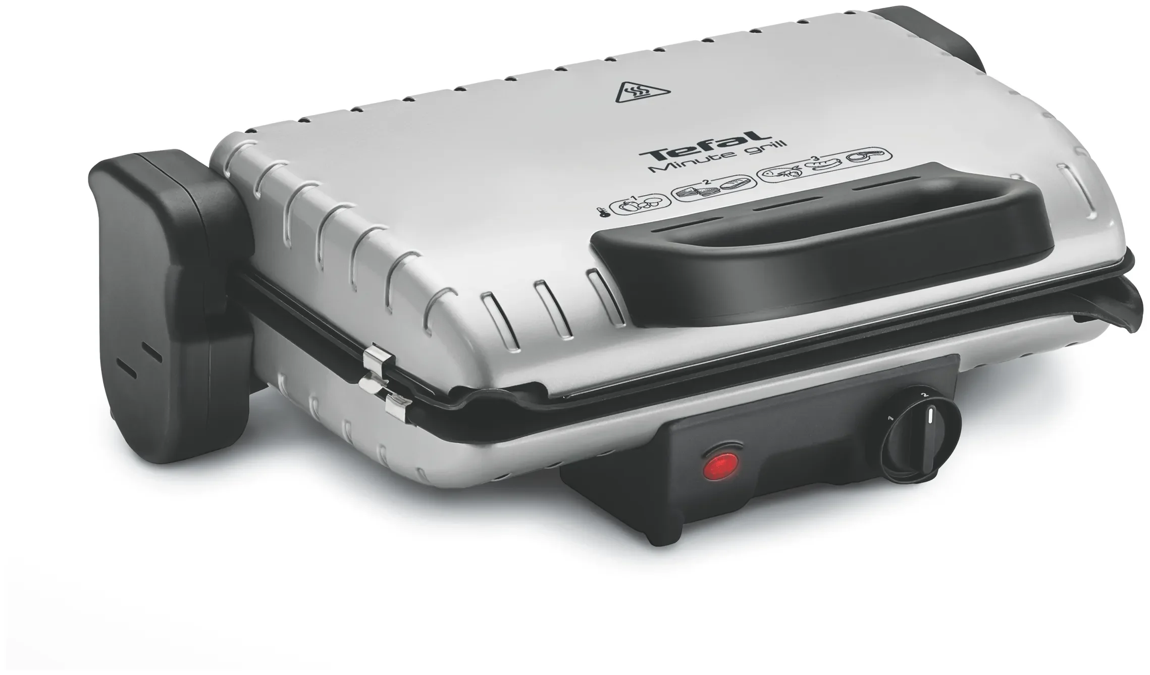 Гриль-пресс Tefal GC205012 (1600Вт, алюминий, решетка)