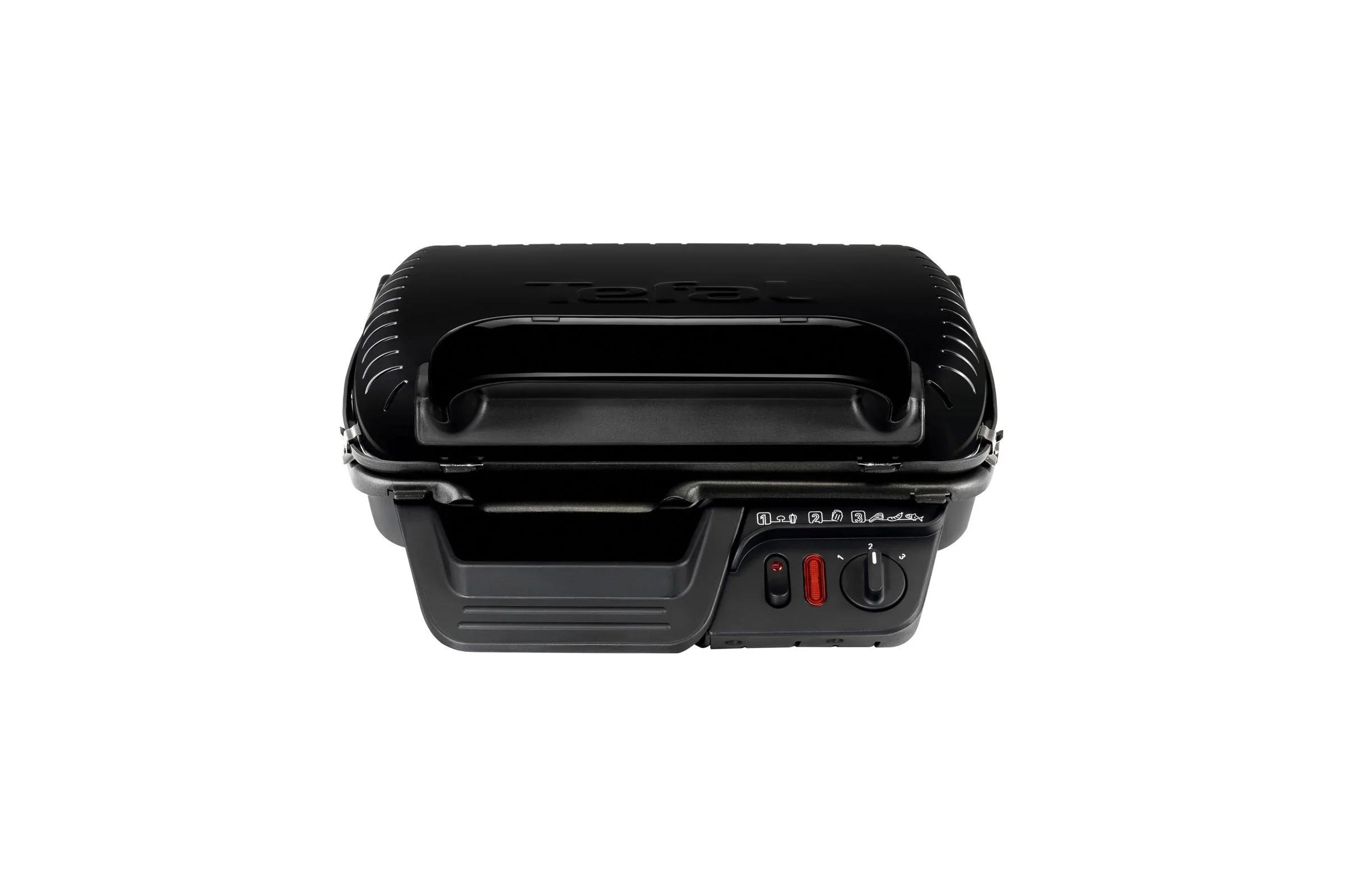 Гриль-пресс Tefal GC305816 серебро (2000Вт, 28,8х25,8 см)
