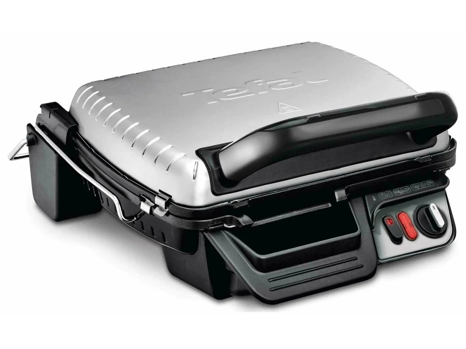 Гриль-пресс Tefal GC306012 Health Grill Comfort. 2000 Вт. механика. 3 режимов. гриль, барбекю и печь