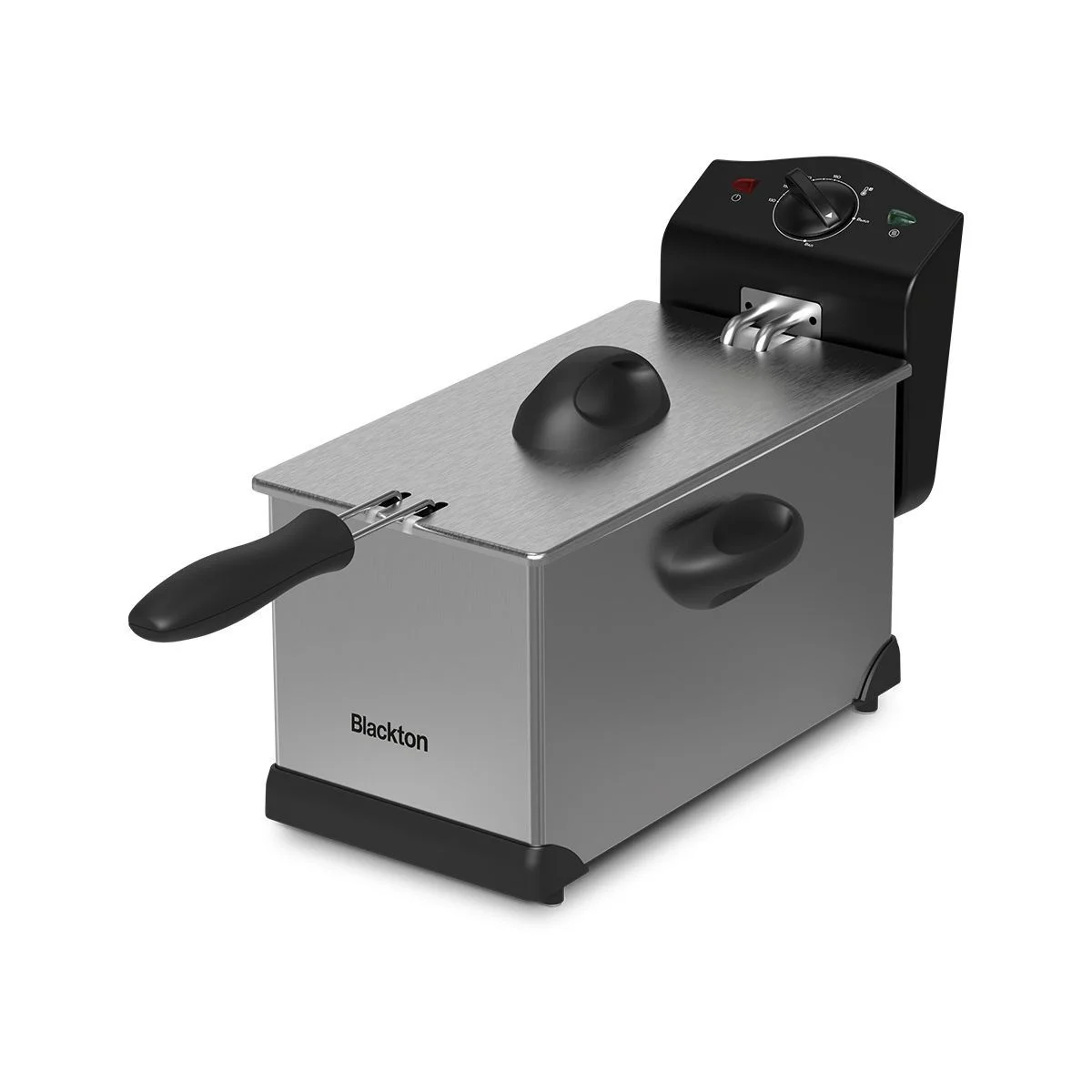 Фритюрница Blackton Bt DF1111 Стальной-Черный 2000 Вт, корзи 3л, управл. мех. андиприг.покрыт. нерж