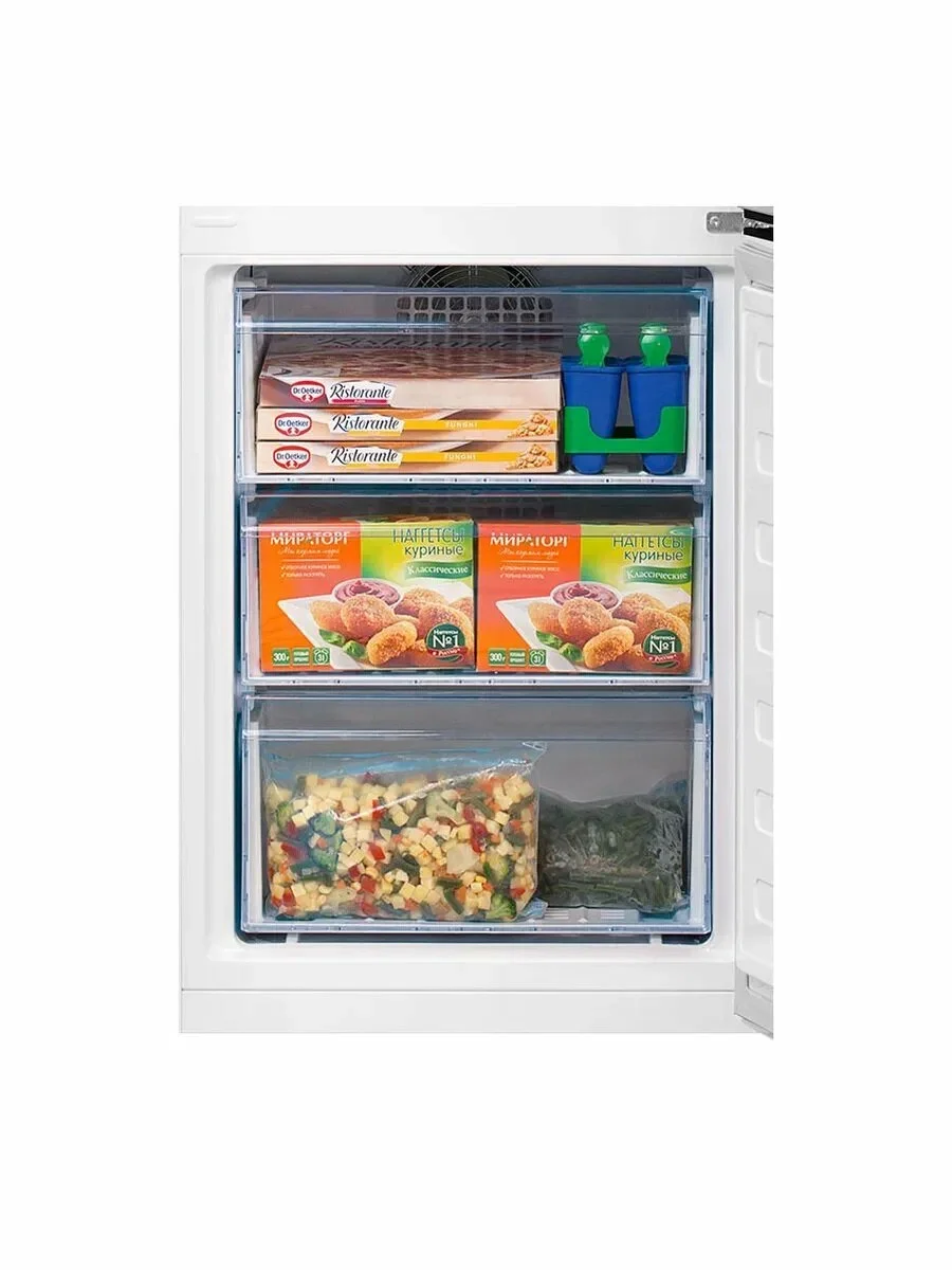 Холодильник двух кам нижн мороз Beko B1RCNK272G (171см/54см/60см) 270л No Frost