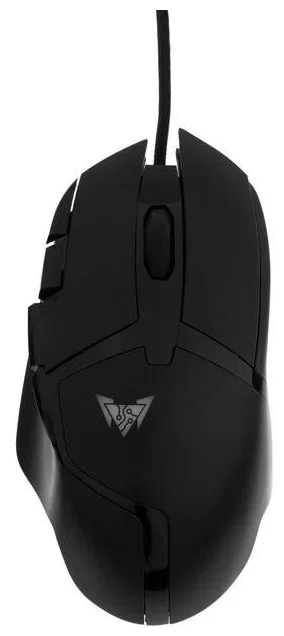 Мышь проводная Crown CMGM-901 черный, 4800 dpi, USB, кнопки - 8