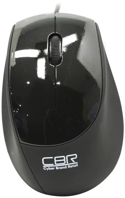 Мышь проводная CROWN CMM-303 черный
