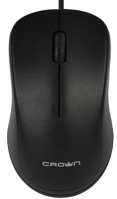 Мышь проводная CROWN CMM-310 черный