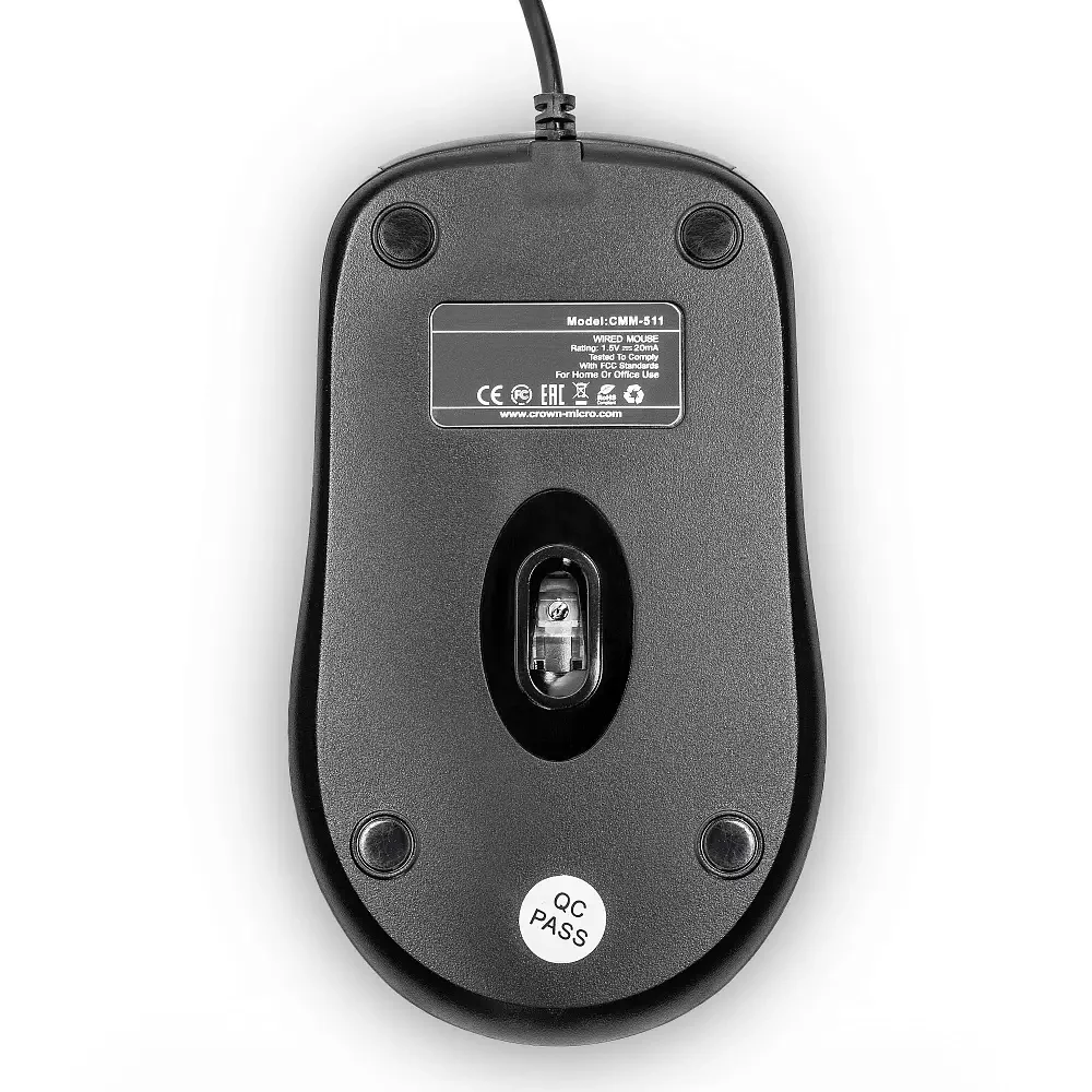 Мышь проводная CROWN CMM-511 (OEM)