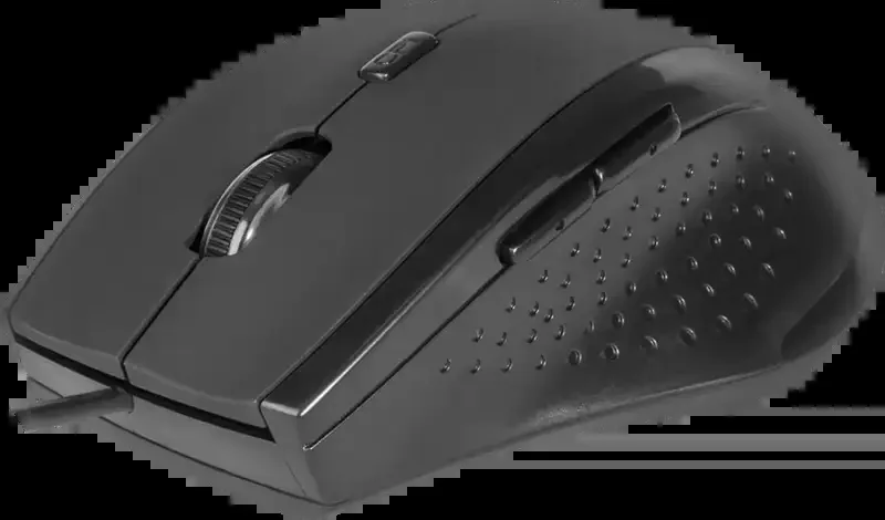 Мышь проводная Defender Accura MM-362 черный, 1600 dpi, USB, кнопки - 6