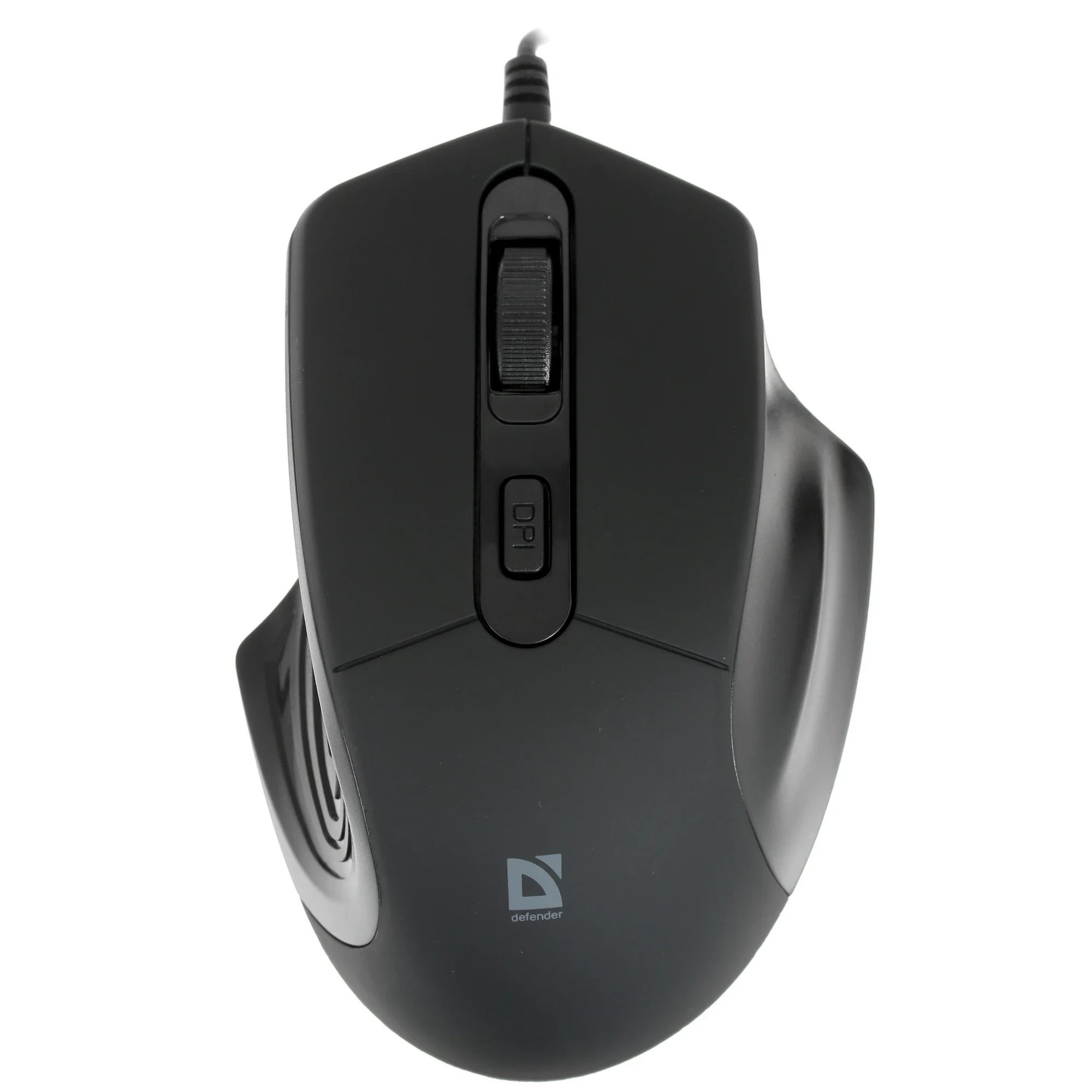 Мышь проводная Defender Datum MB-347 черный, 1600 dpi, USB, кнопки - 4