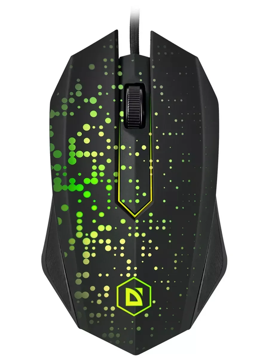 Мышь проводная Defender Event MB-754 черный, 1000 dpi, USB, кнопки - 3