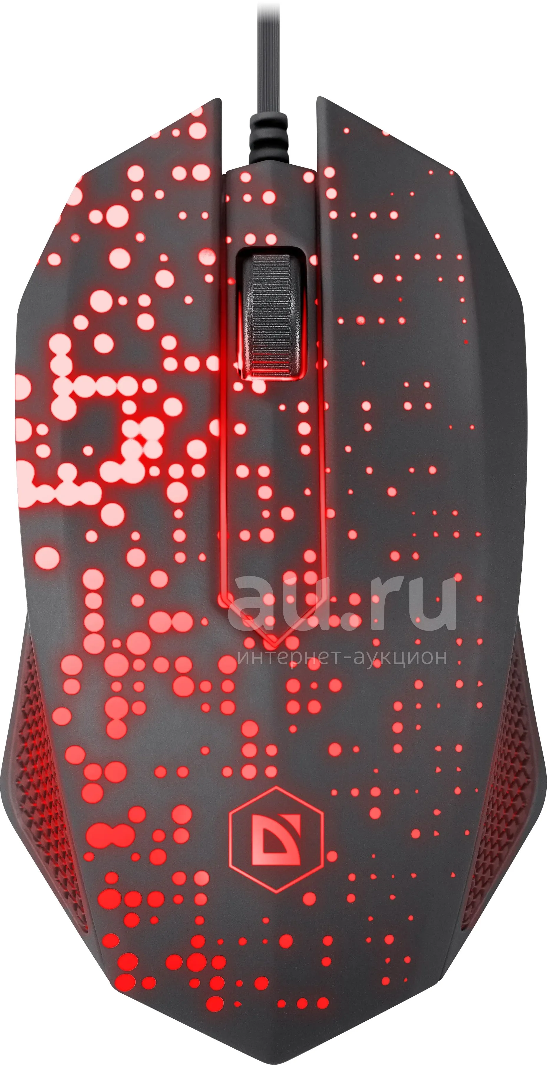 Мышь проводная Defender Event MB-754 черный, 1000 dpi, USB, кнопки - 3