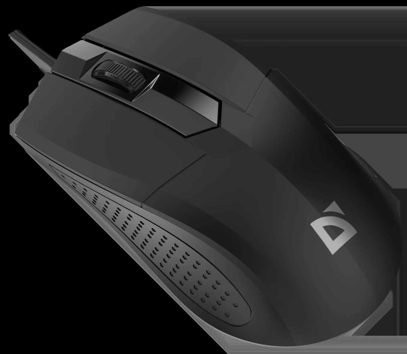 Мышь проводная Defender Optimum MB-270 черный, 1200 dpi, USB, кнопки - 3