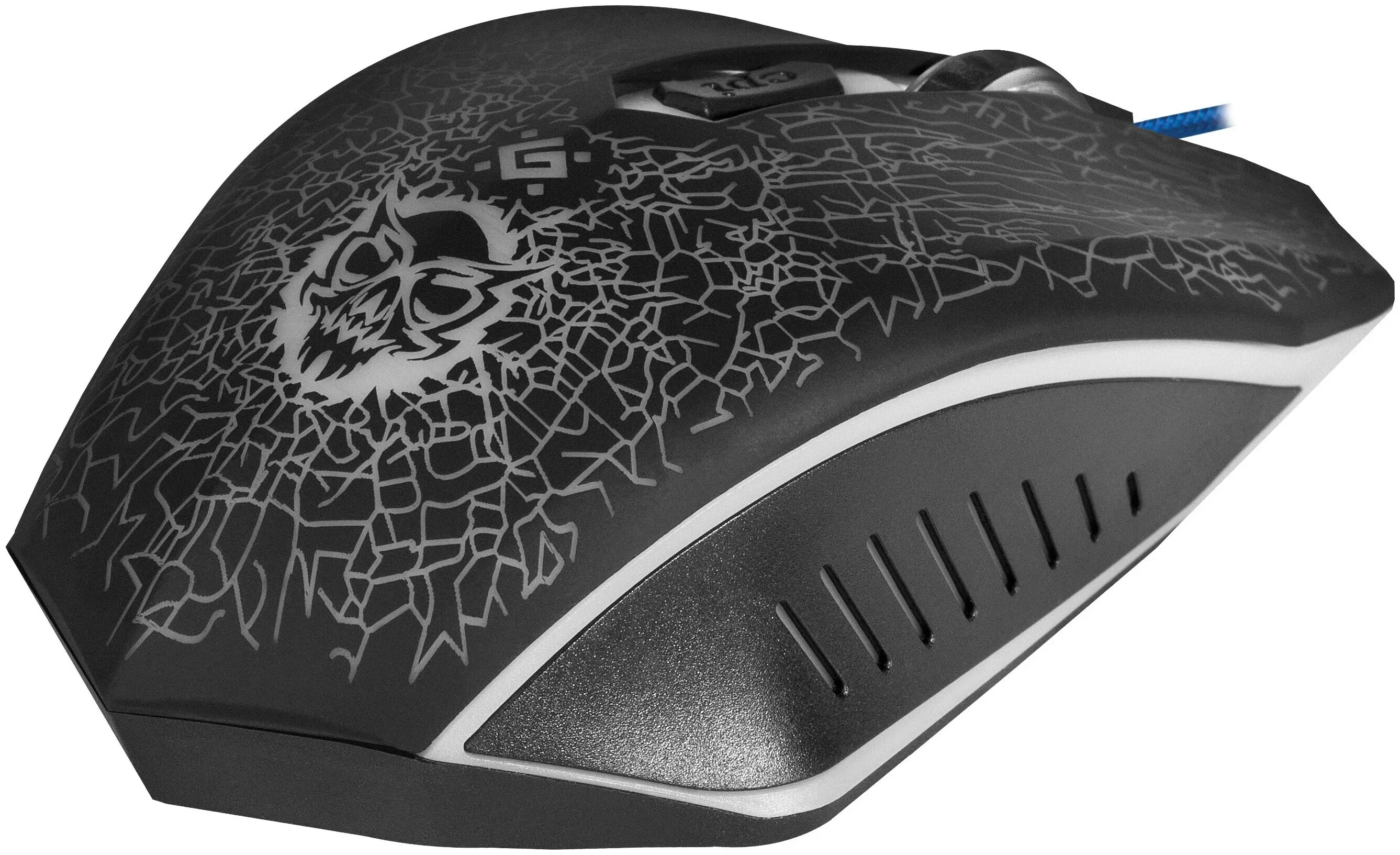 Мышь проводная Defender Shock GM-110L черный, 3200 dpi, USB, кнопки - 6