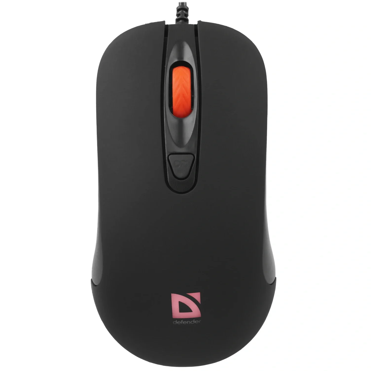 Мышь проводная Defender Ultra Classic MB-280 черный, 1200 dpi, USB, кнопки - 4