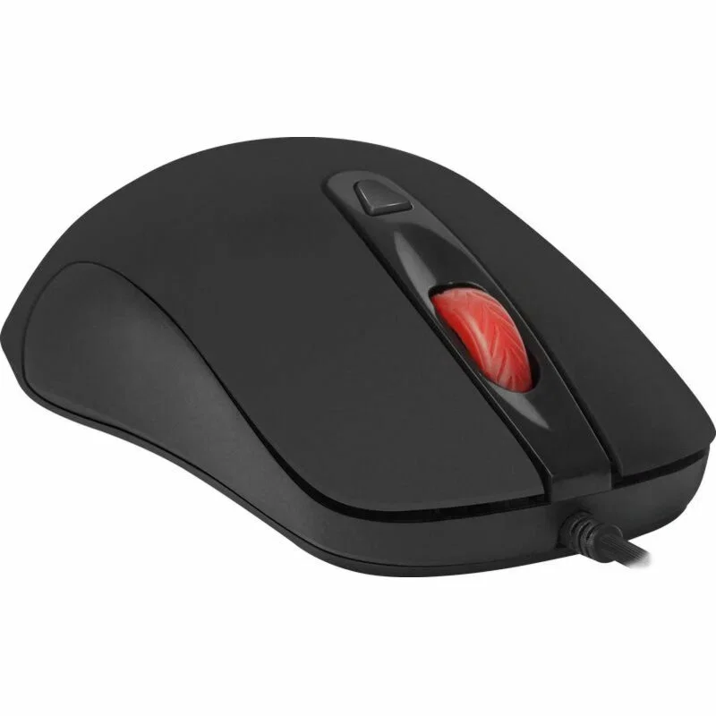 Мышь проводная Defender Ultra Classic MB-280 черный, 1200 dpi, USB, кнопки - 4