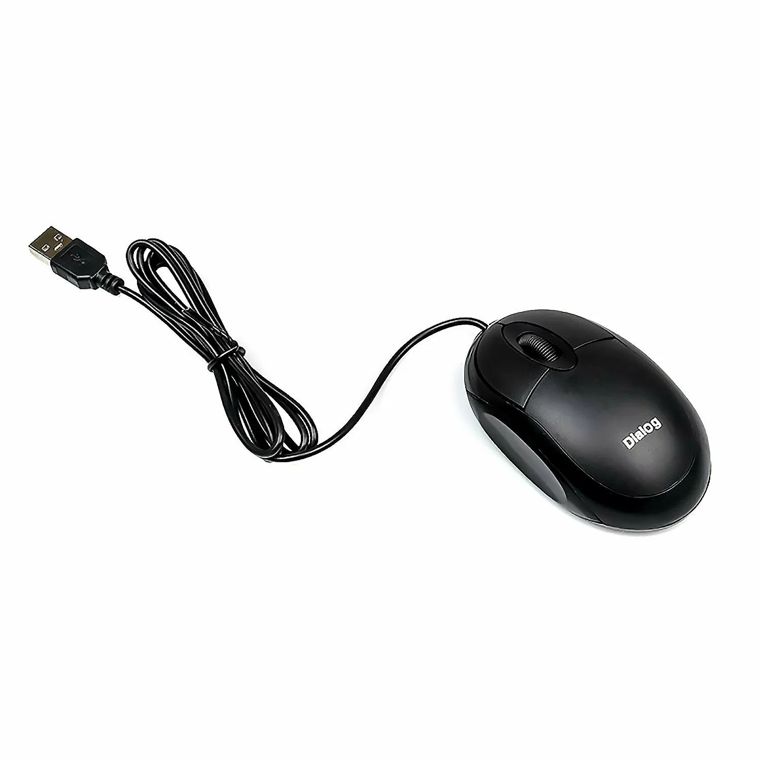 Мышь проводная Dialog Comfort MOC-10U черный, 1200 dpi, USB, кнопки - 3