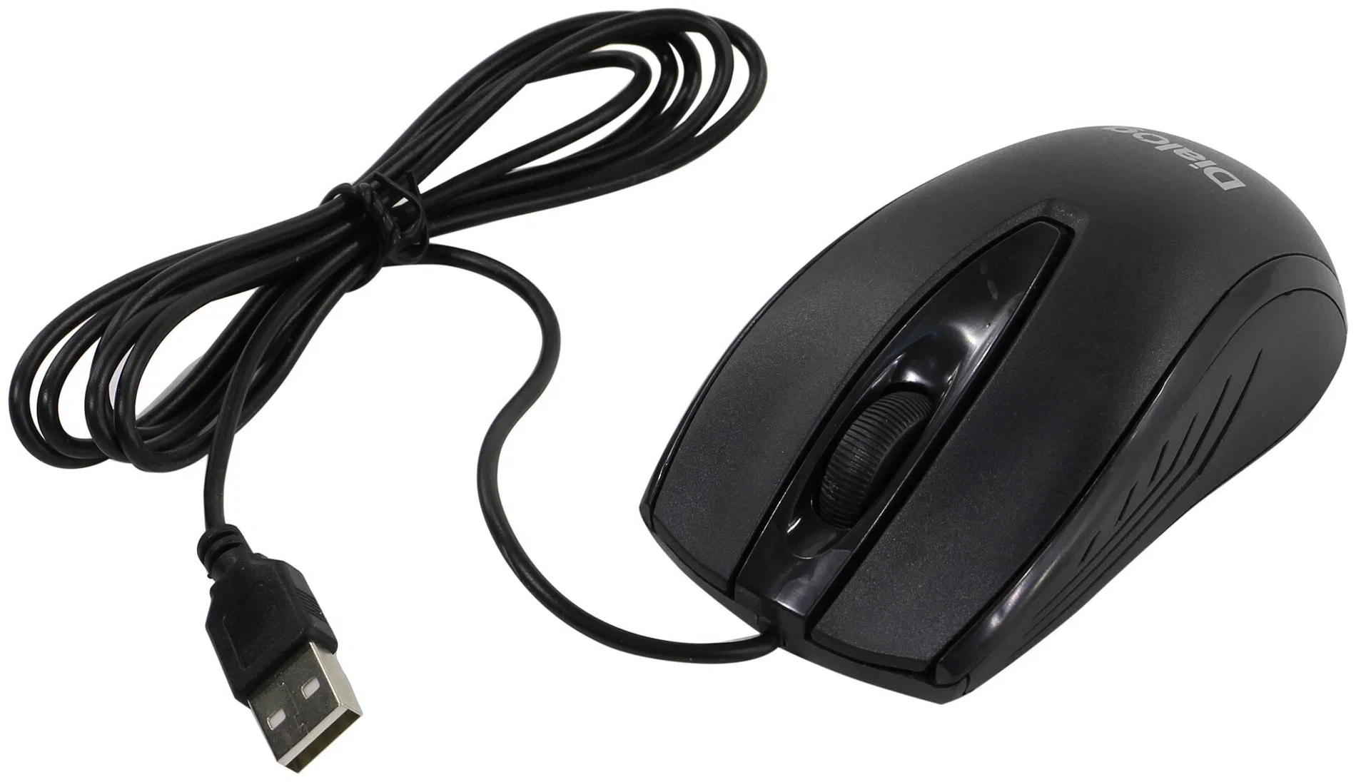Мышь проводная Dialog Comfort MOС-17U черный, 1200 dpi, USB, кнопки - 3