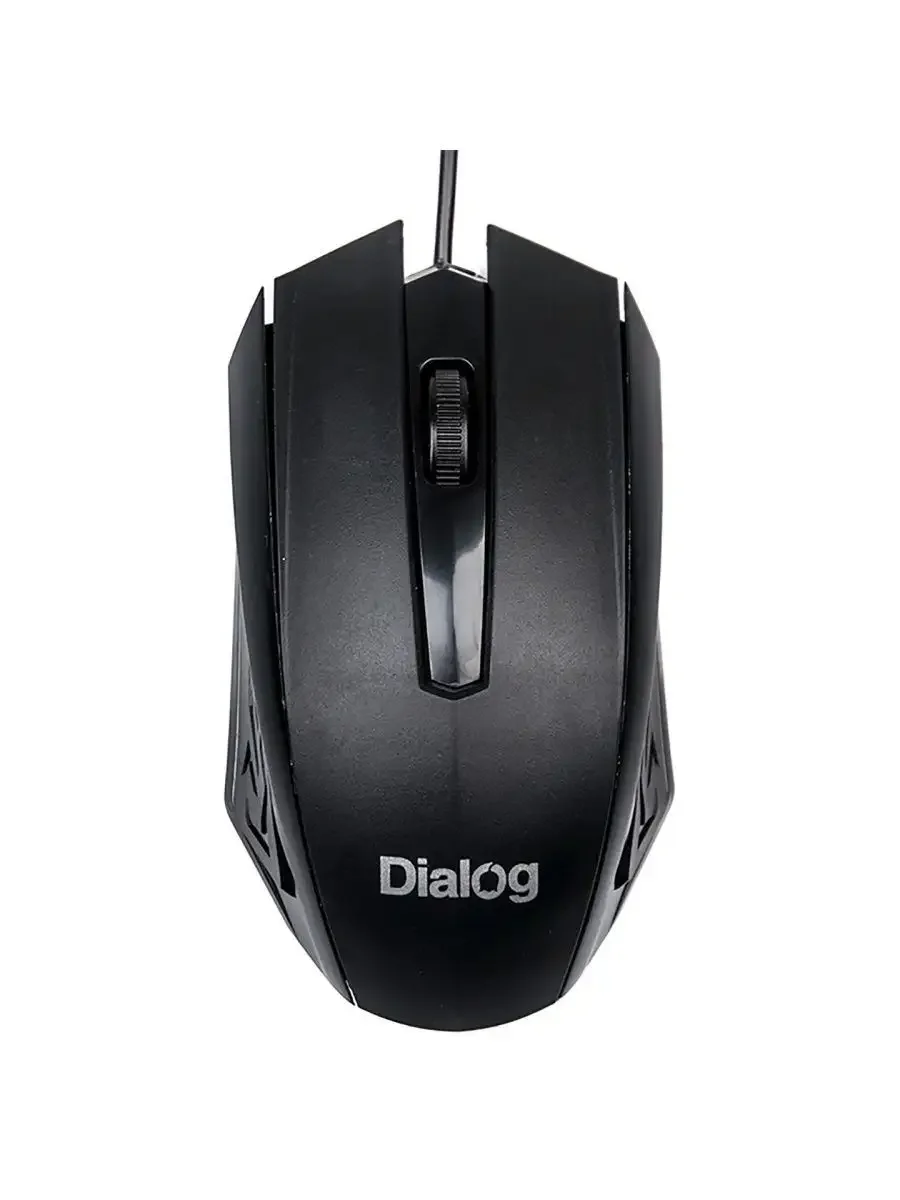 Мышь проводная Dialog Comfort MOС-19U черный, 1200 dpi, USB, кнопки - 3