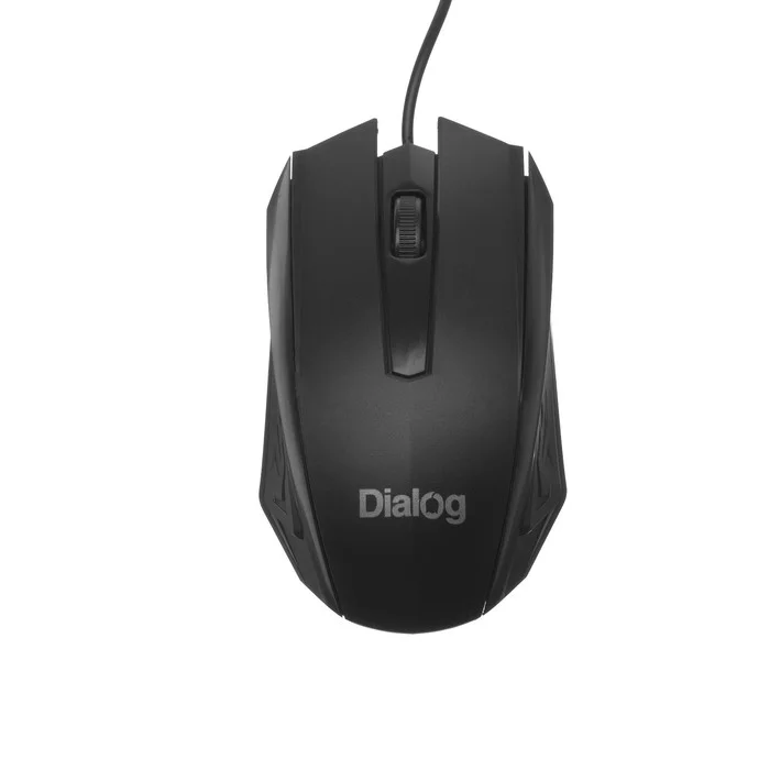 Мышь проводная Dialog Comfort MOС-19U черный, 1200 dpi, USB, кнопки - 3
