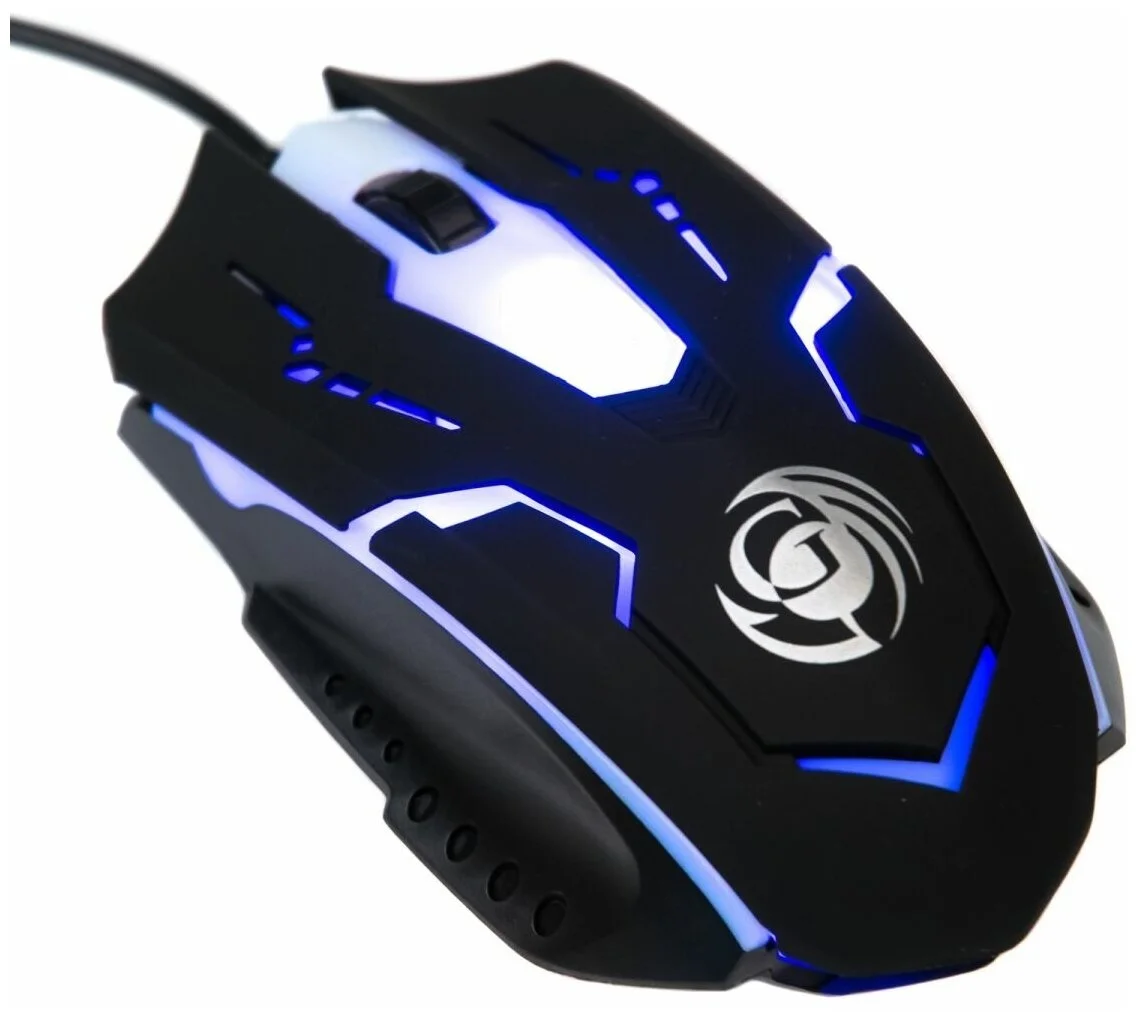 Мышь проводная Dialog Gan-Kata MGK-05U черный, 1600 dpi, USB, кнопки - 4