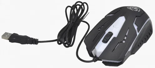 Мышь проводная Dialog Gan-Kata MGK-05U черный, 1600 dpi, USB, кнопки - 4