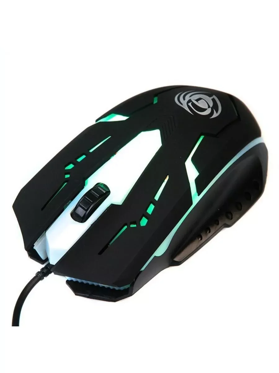 Мышь проводная Dialog Gan-Kata MGK-05U черный, 1600 dpi, USB, кнопки - 4