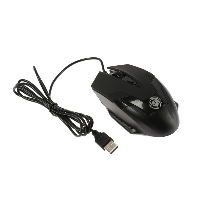 Мышь проводная Dialog Gan-Kata MGK-06U черный, 1600 dpi, USB, кнопки - 4