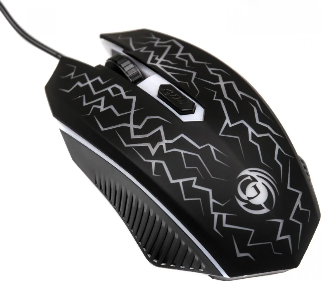 Мышь проводная Dialog Gan-Kata MGK-08U черный, 1600 dpi, USB, кнопки - 4