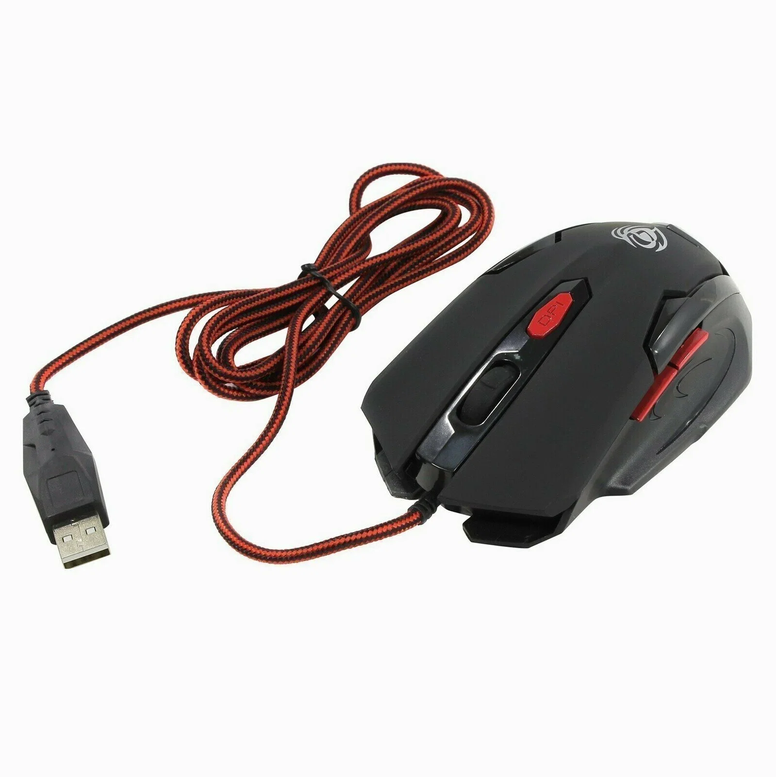 Мышь проводная Dialog Gan-Kata MGK-10U черный, 2400 dpi, USB, кнопки - 6