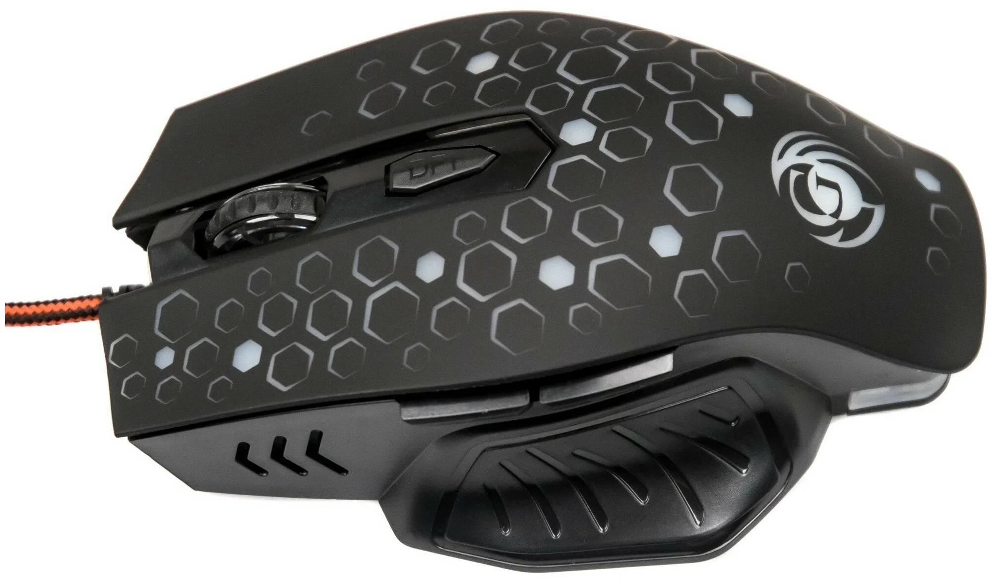 Мышь проводная Dialog Gan-Kata MGK-11U черный, 2400 dpi, USB, кнопки - 6