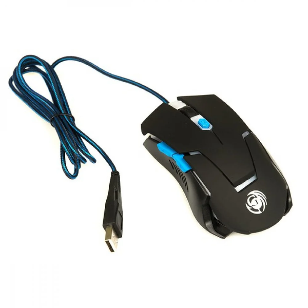 Мышь проводная Dialog Gan-Kata MGK-12U черный, 2400 dpi, USB, кнопки - 6