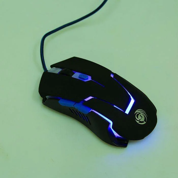 Мышь проводная Dialog Gan-Kata MGK-12U черный, 2400 dpi, USB, кнопки - 6