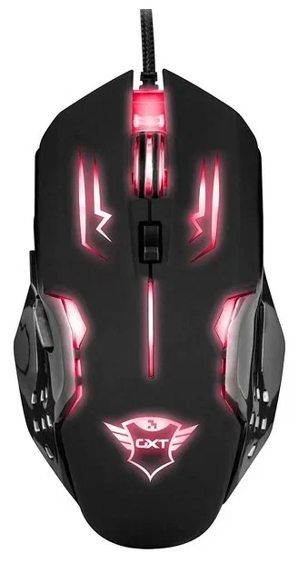 Мышь проводная Dialog Nakatomi MOG-08U черный, 2400 dpi, USB, кнопки - 6