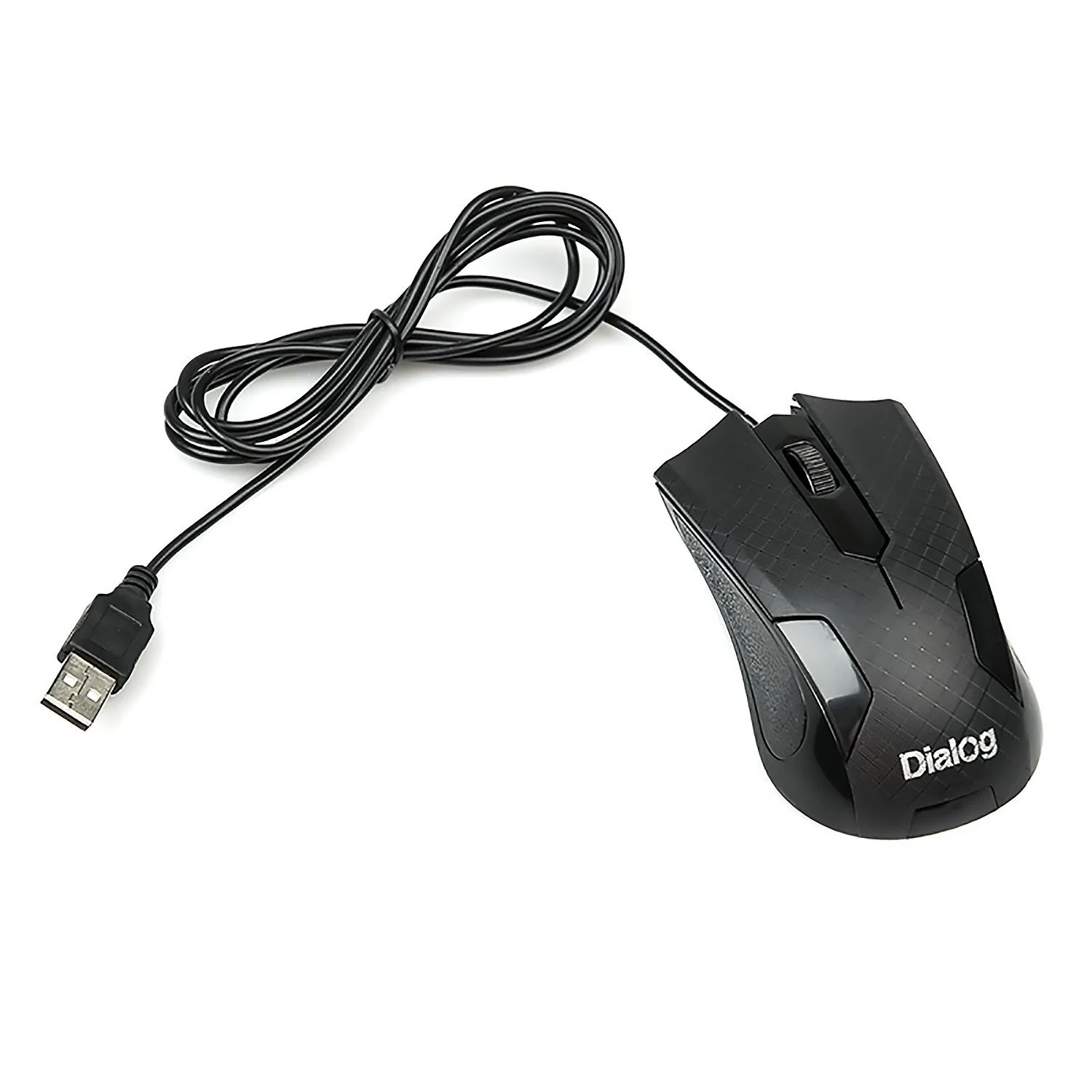 Мышь проводная Dialog Pointer MOP-08U черный, 800 dpi, USB, кнопки - 3