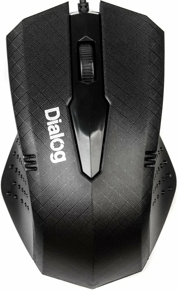 Мышь проводная Dialog Pointer MOP-09U черный, 800 dpi, USB, кнопки - 3