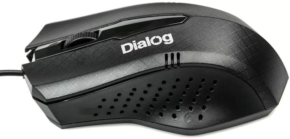 Мышь проводная Dialog Pointer MOP-09U черный, 800 dpi, USB, кнопки - 3