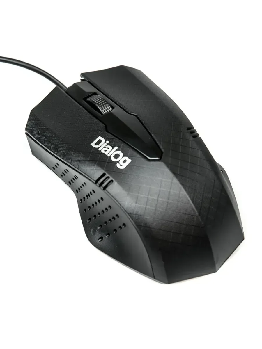 Мышь проводная Dialog Pointer MOP-09U черный, 800 dpi, USB, кнопки - 3