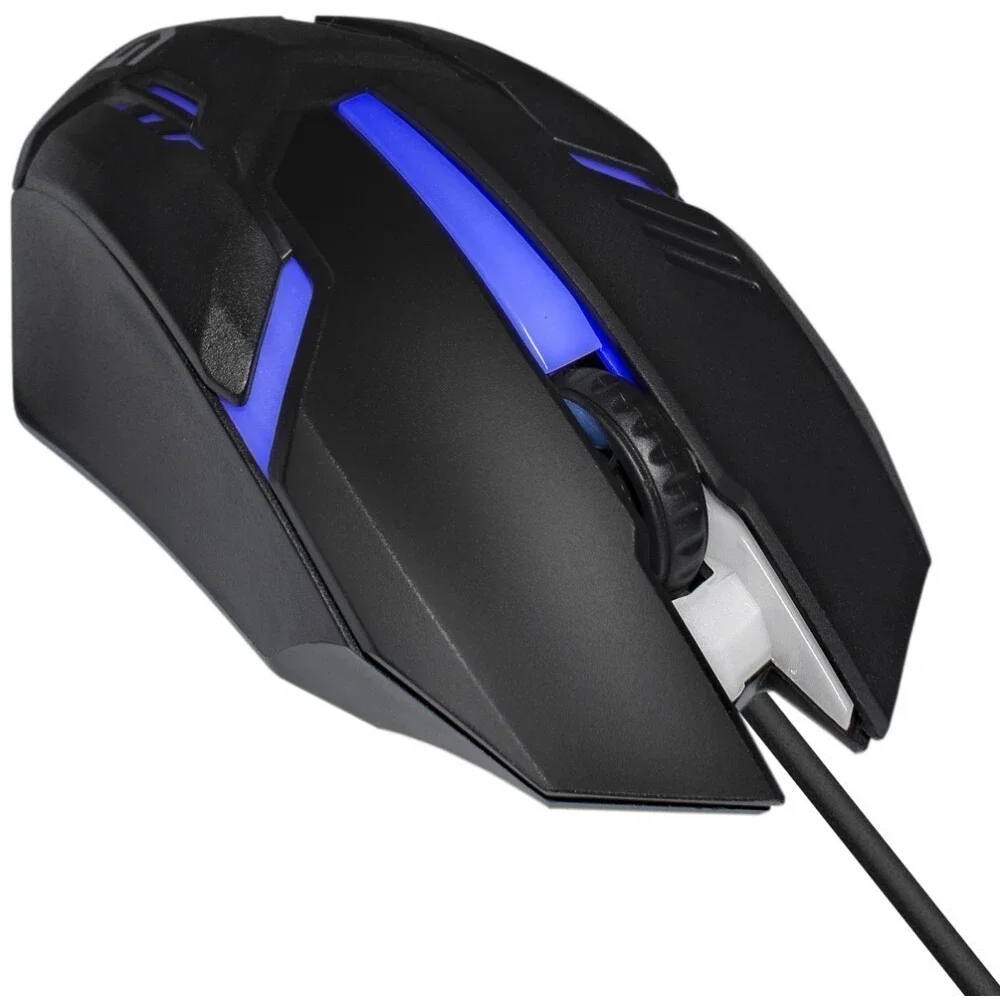 Мышь проводная ExeGate Gaming Standard Laser GML-17 черный, 1200 dpi, USB, кнопки - 3