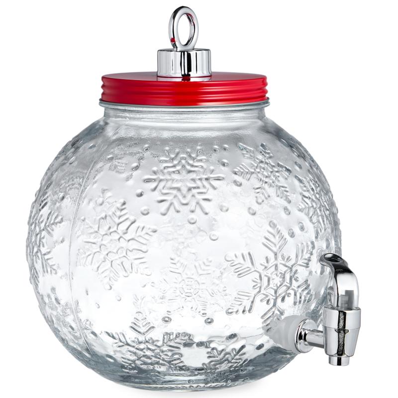 ARTI-M ДИСПЕНСЕР ДЛЯ НАПИТКОВ "CHRISTMAS BALL", 22,5*20,5 СМ, 3,5 Л